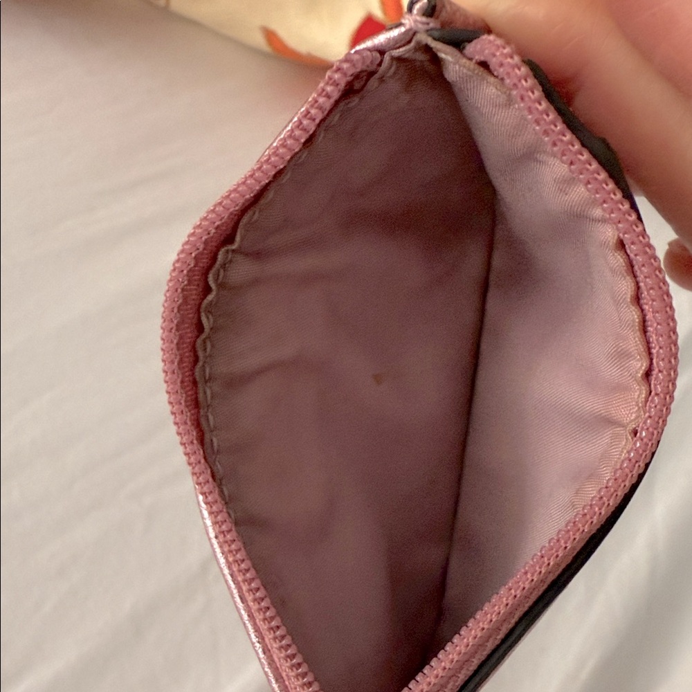 Coach Pink ID card wristlet and Kate Spade Mauve Card Holder Set - Picture 14 of 15